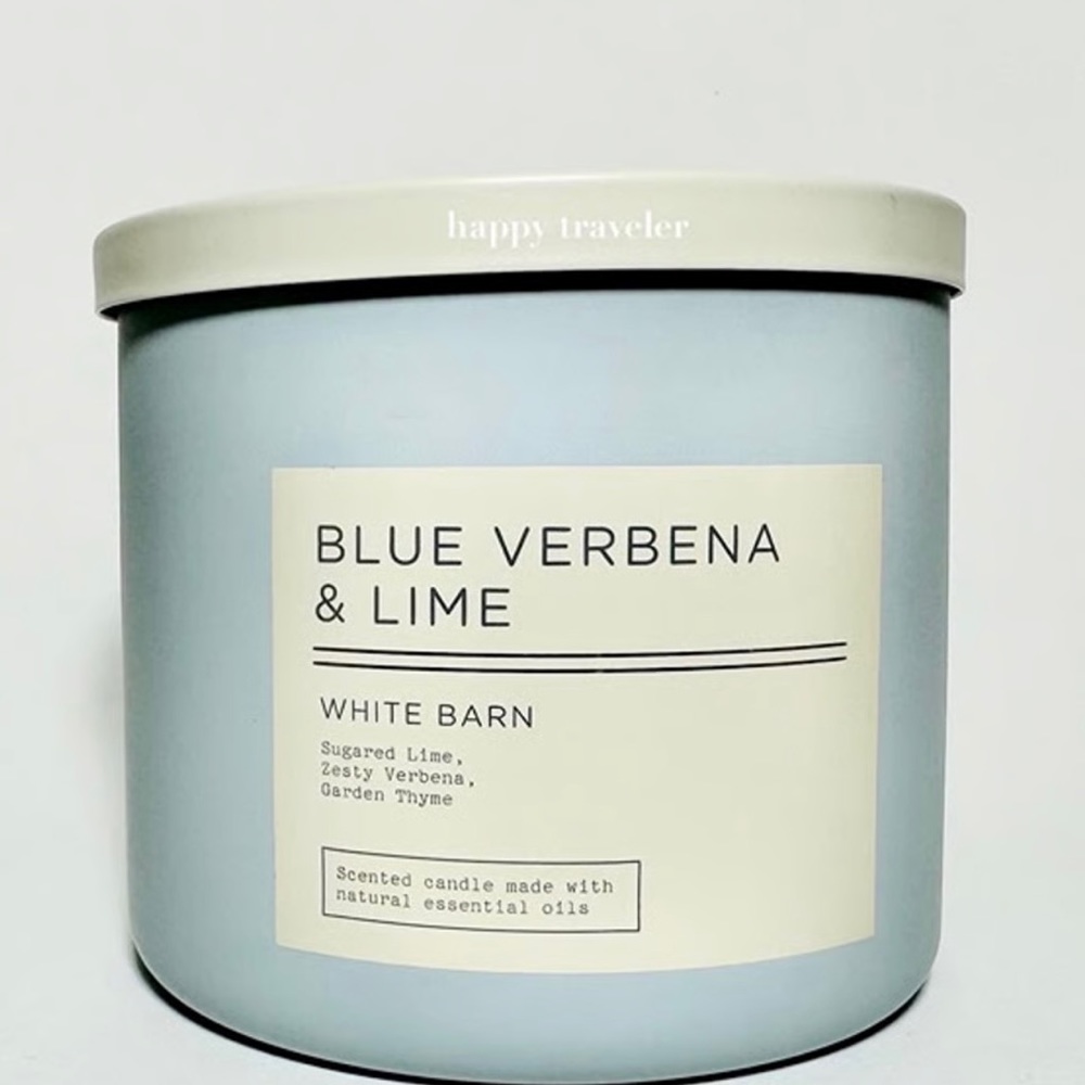 Exclusively fragranced soy wax blend candle